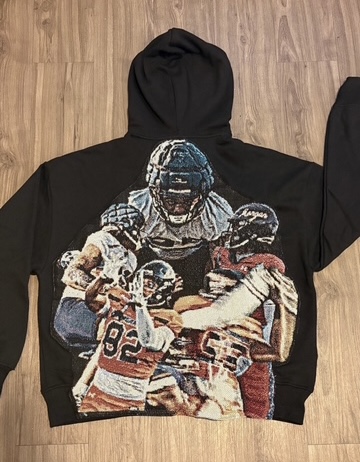 Custom patchwork jacket
